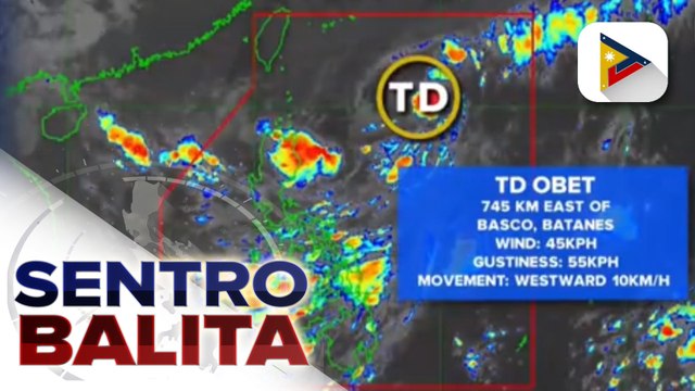 Bagyong #ObetPH, napanatili ang lakas; ilang lugar sa hilagang Luzon, nasa Signal No. 1 dahil sa #ObetPH