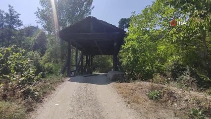 Tarihi ahşap köprü restore ediliyor