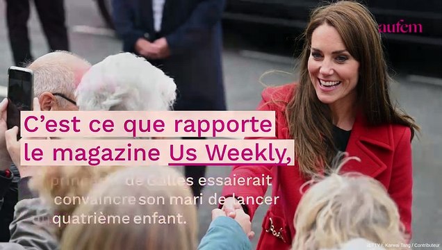 Kate Middleton et William bientôt parents d'un 4e enfant ? Elle ferait le forcing...