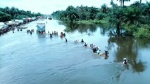 Las inundaciones en Nigeria bloquean la salida de gas del país
