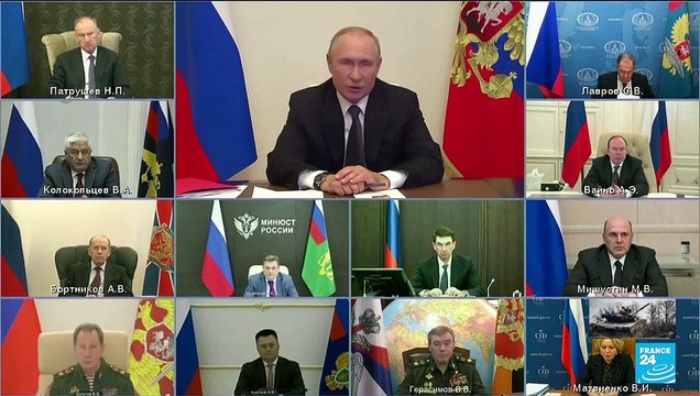 Putin demands all-Russia war effort as he declares martial law in occupied Ukraine