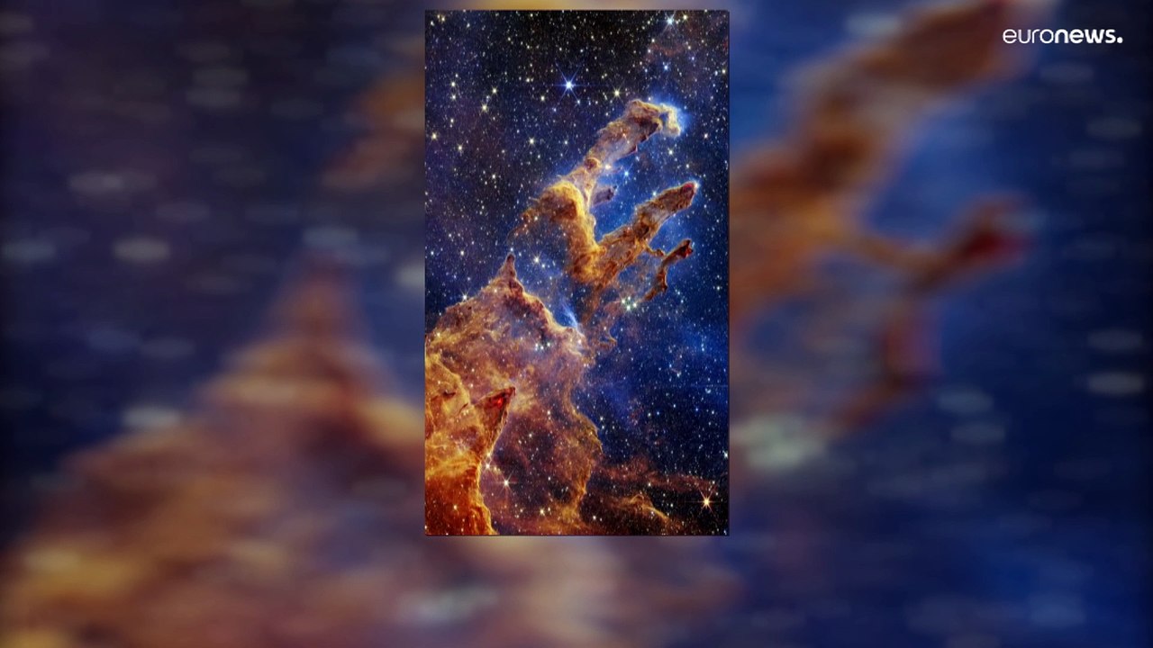 James Webb Teleskop macht spektakuläre Aufnahmen der 'Staubfinger'