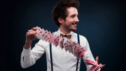 interview de Gus l'illusionniste au micro de Davy Moisson