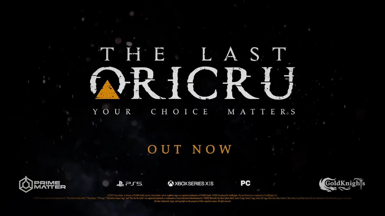The Last Oricru Official Release Trailer