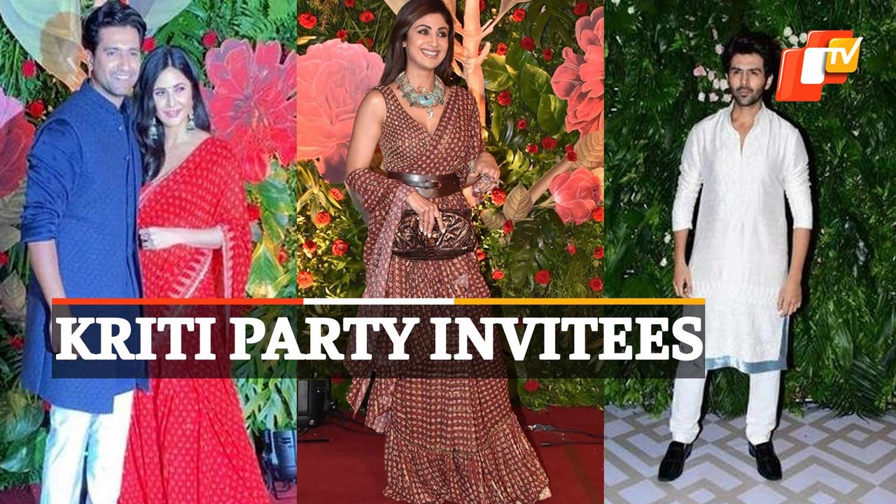 Who Were At Kriti Sanon's Diwali Bash