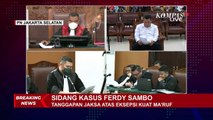 Jaksa Penuntut Umum Soroti Peran Kuat Ma'ruf yang Tutup Pintu Rumah Ferdy Sambo Hingga Ancam Yosua