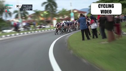 Jakub Mareczko Sprint Victory | Stage 4 Le Tour de Langkawi 2022