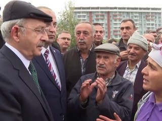 Çiftçiler Kılıçdaroğlu'nun önünü kesti: Hoş geldin köylünün başkanı Kemal