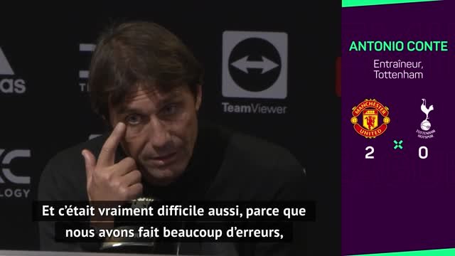 12e j. - Conte : Nous avons du mal lors des matches de haut niveau