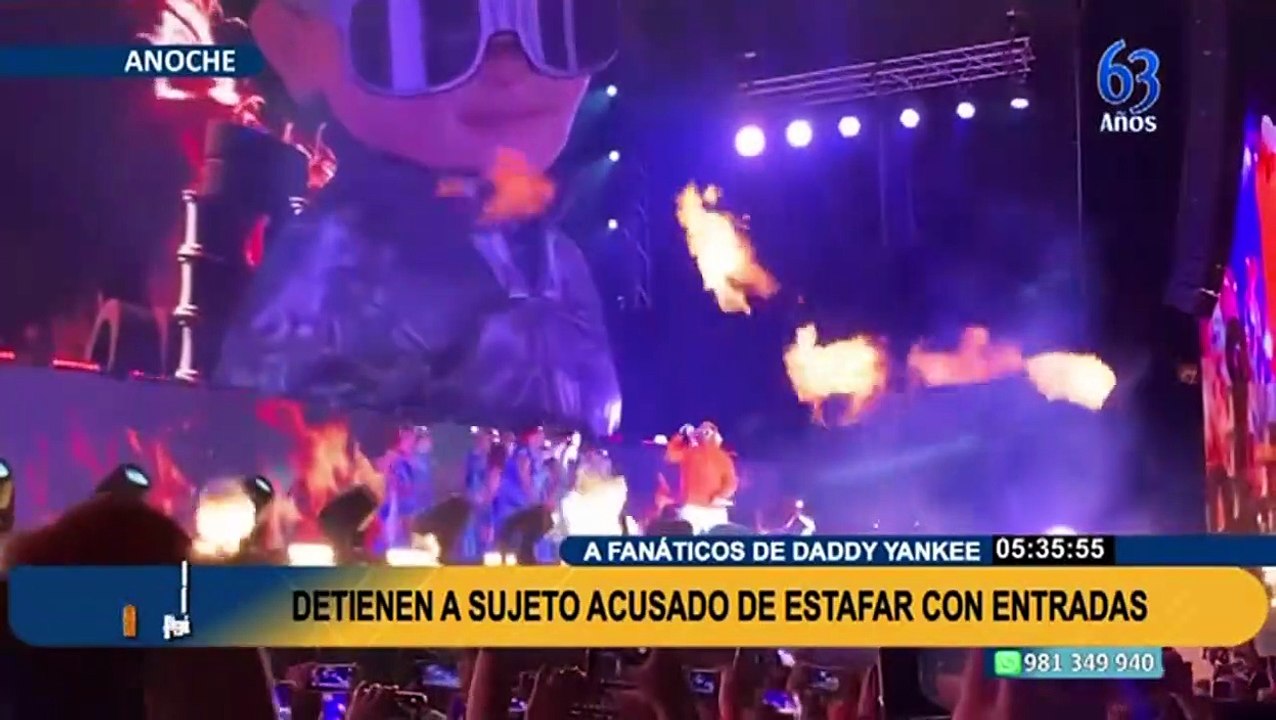 Daddy Yankee: Detienen a sujeto acusado de estafar con entradas falsas