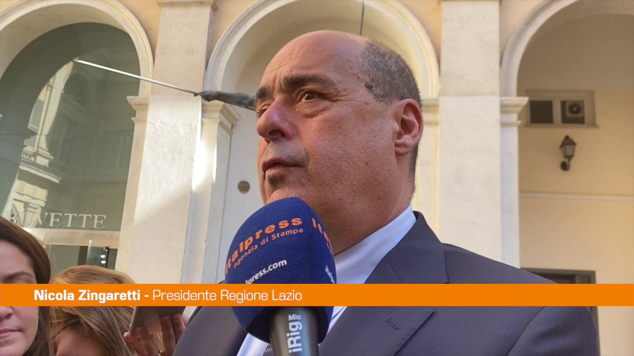 Regionali Lazio, Zingaretti "Non regaliamo le elezioni alla destra"