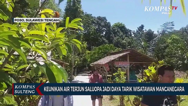 Keunikan Air Terjun Saluopa Jadi Daya Tarik Wisatawan Mancanegara