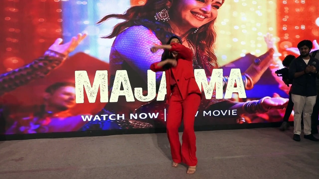 Madhuri Dixit is chuffed at response to 'Maja Ma'