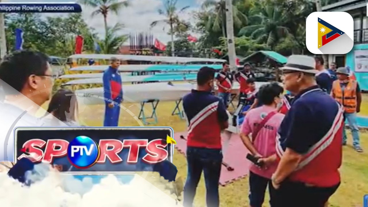 Bagong traning area ng PH Rowing Team sa Cavite...