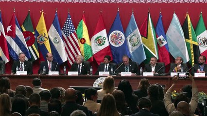 OEA convoca sesión extraordinaria a pedido de Perú por crisis política