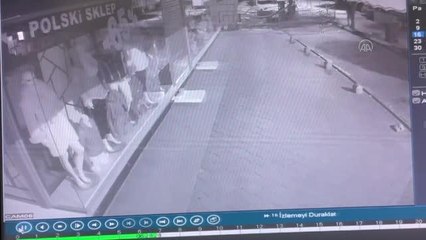 Antalya haberi: Alanya'da iş yerine molotofkokteyliyle saldırı güvenlik kamerasında