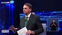 Bolsonaro apresenta  aplicativo finlandês em debate presiden