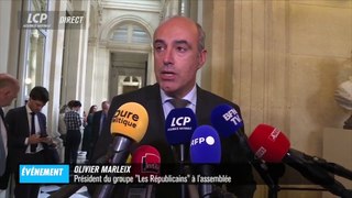 Olivier Marleix  : « Nous demandons au gouvernement de retenir un maximum de nos propositions. »