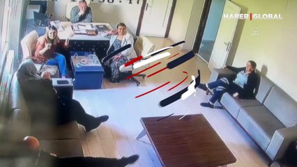 Kahramanmaraş'taki deprem anı kameraya böyle yansıdı!