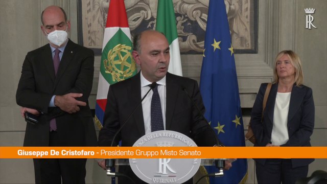 Consultazioni, Gruppo Misto Non daremo la fiducia al Governo