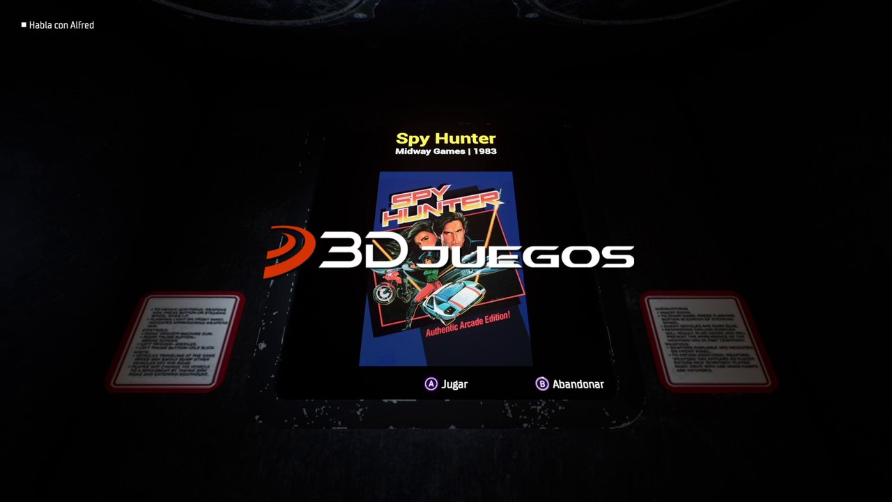 Spy Hunter - Un minijuego arcade en Gotham Knights