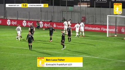 Hessenliga-Torshow: Eintrachts U21 gegen Stadtallendorf