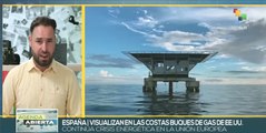 Buques de gas de EE.UU. se encuentran varados en costas españolas