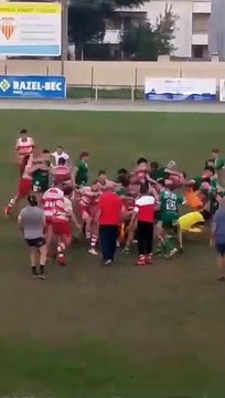 Une bagarre éclate à la fin d'un match junior de rugby entre Argelès et Thuir