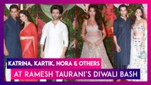 Katrina Kaif-Vicky Kaushal, Kartik Aaryan, Nora Fatehi, Shilpa Shetty & Many Others Attend Ramesh Taurani’s Diwali Party