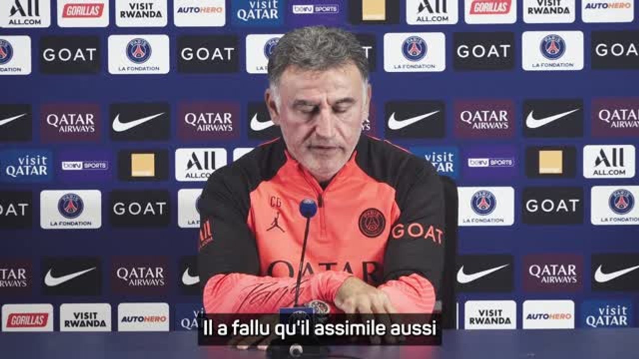 12e j. - Galtier : "Marquinhos a plus de repères dans une défense à quatre"