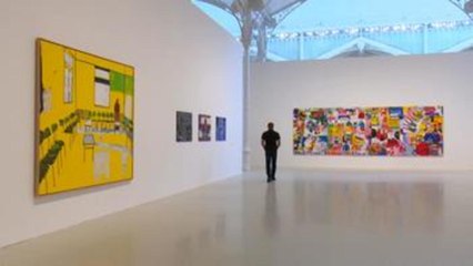 La exposición "Distancia sin medida" retrata el sentir del pintor Manolo Quejido