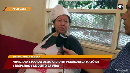 Femicidio seguido de suicidio en Posadas: La mató de 2 disparos y se quitó la vida