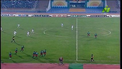 الشوط الاول من مباراة - الزمالك و كانون ياوندي 1_4 نهائي كأس الكؤوس الافريقية 2000م