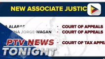 President Ferdinand R. Marcos appoints 3 associate justices