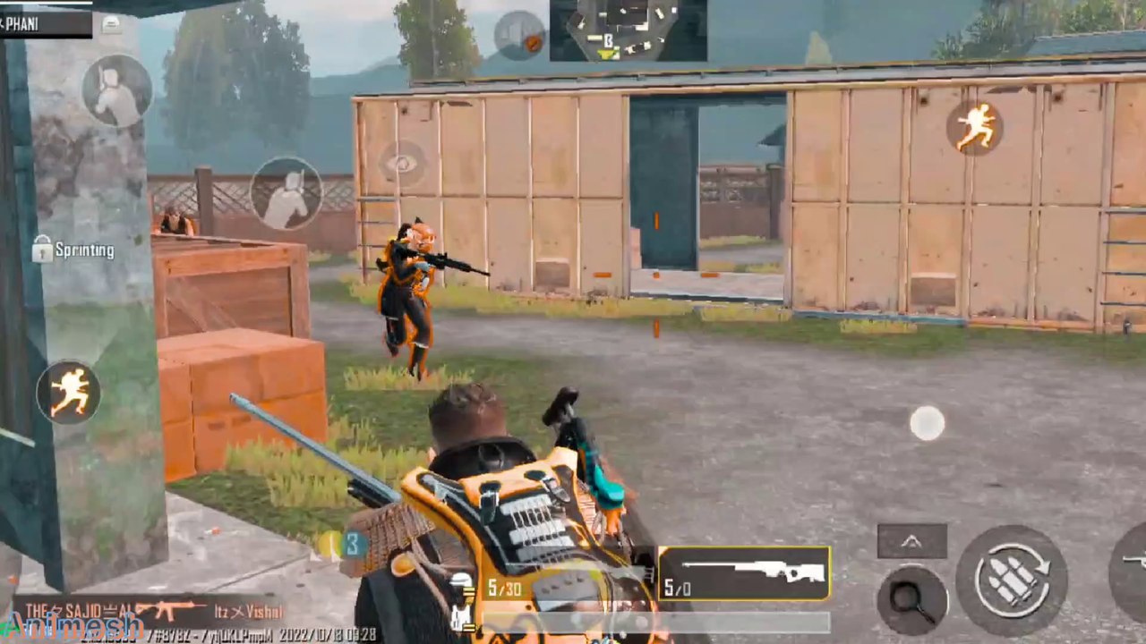 SHUBH - We Rollin Song Bgmi Montage Video gameplay Animesh Playing short WhatsApp status video no copyright song attitude status video pubg mobile