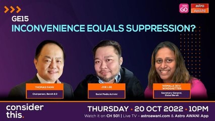 Consider This: GE15 (Part 3) - Overseas Malaysians Disadvantaged?