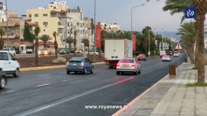 أمطار الخير تهطل في العقبة والجهات الرسمية ترفع حالة الطوارئ