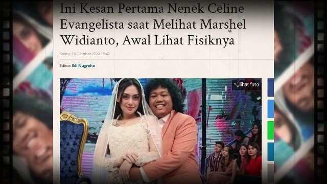 GOSIP ARTIS HARI INI - Ini Kesan Pertama Nenek Celine Saat Melihat Marshel Widianto