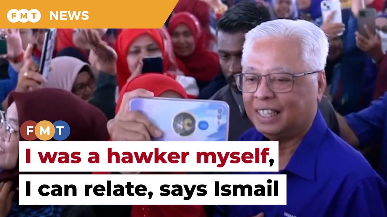 As an ex-hawker, I’ll fight for you, Ismail tells petty traders