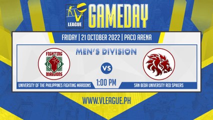 GAME 3 OCTOBER 21, 2022 | UP vs SBU | V-League 2022 Collegiate Challenge