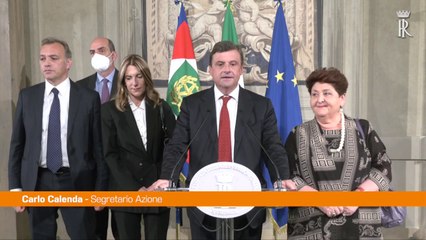 Calenda "Opposizione non pregiudiziale ma senza sconti"