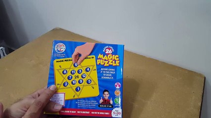Unboxing and review of ratnas magic puzzle math total 26