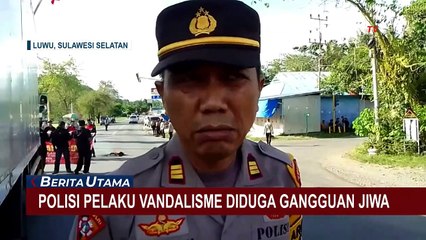 Pelaku Vandalisme di Polres Luwu Ditangkap, Seorang Polisi dan Diduga Alami Gangguan Jiwa