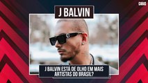 J BALVIN COMENTA LEVANTE DE ARTISTAS LATINOS COMO ANITTA E PODER DO REGGAETON