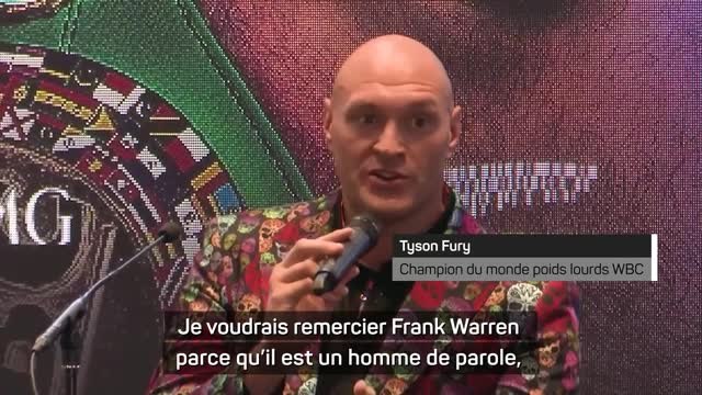 WBC - Tyson Fury s'affiche avec 10 000£ en cash après un pari gagné avec son promoteur