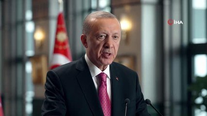 Cumhurbaşkanı Erdoğan 'Çevre Forumu'na videomesajla katıldı