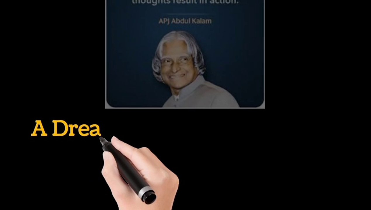 Top Motivational Quotes of A.P.J Abdul Kalam;