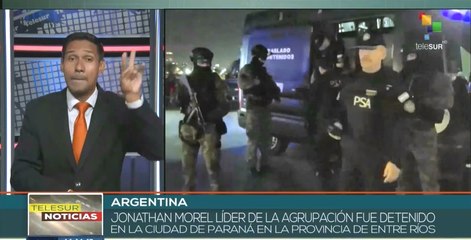 Policía argentina detiene a jóvenes vinculados a intento de magnicidio