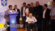 Zagallo recebe homenagem na CBF