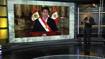 Ministro de Justicia peruano denuncia amenazas golpistas contra el gobierno de Pedro Castillo